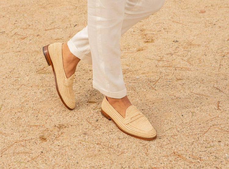 Men's Raffia Shoes
