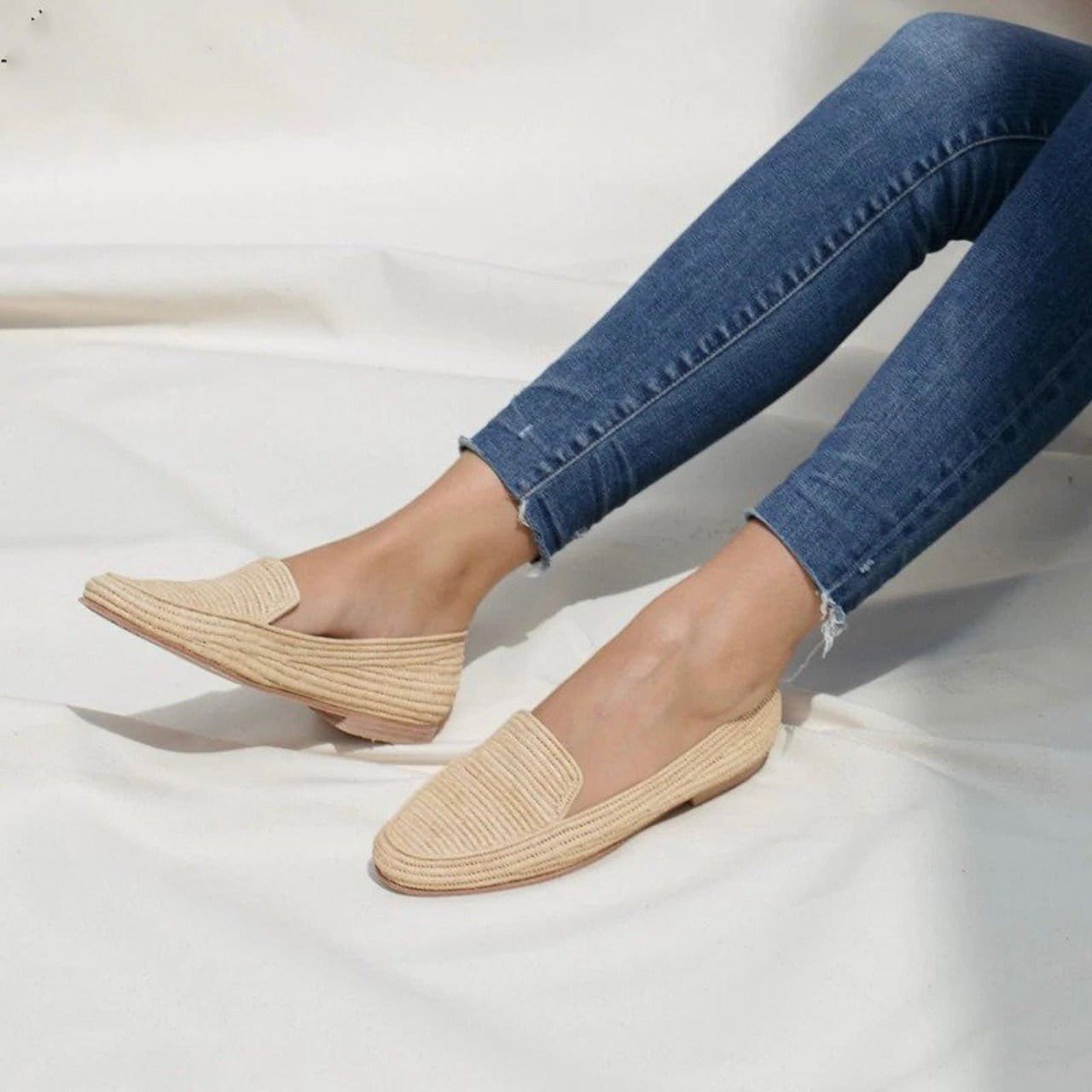 Women's Raffia Shoes