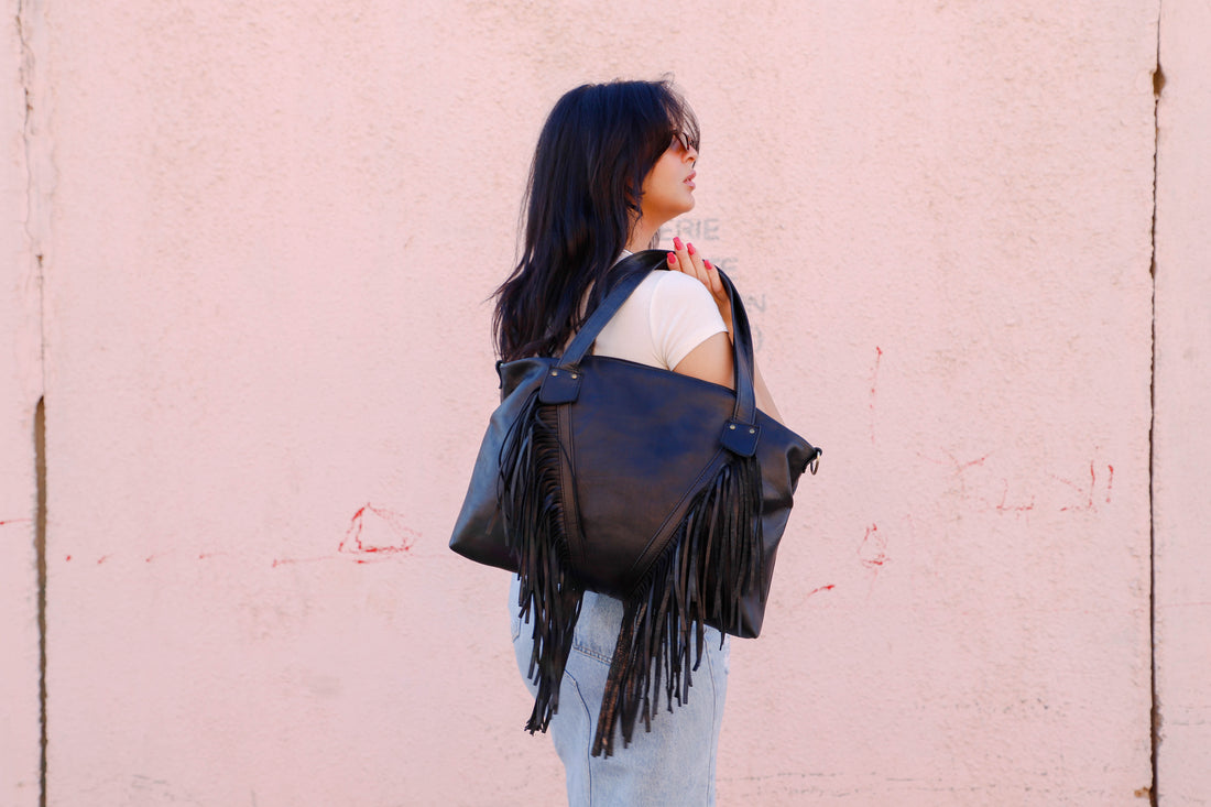 Fringed Boho Crossbody Bag