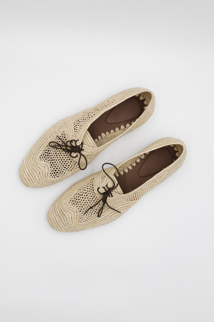 Men's Wedding Raffia Shoes
