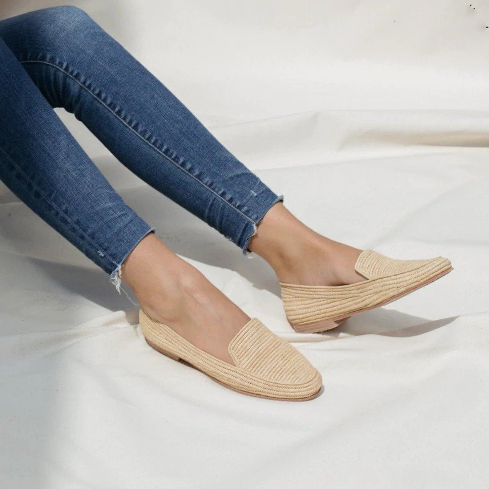 Women's Raffia Shoes