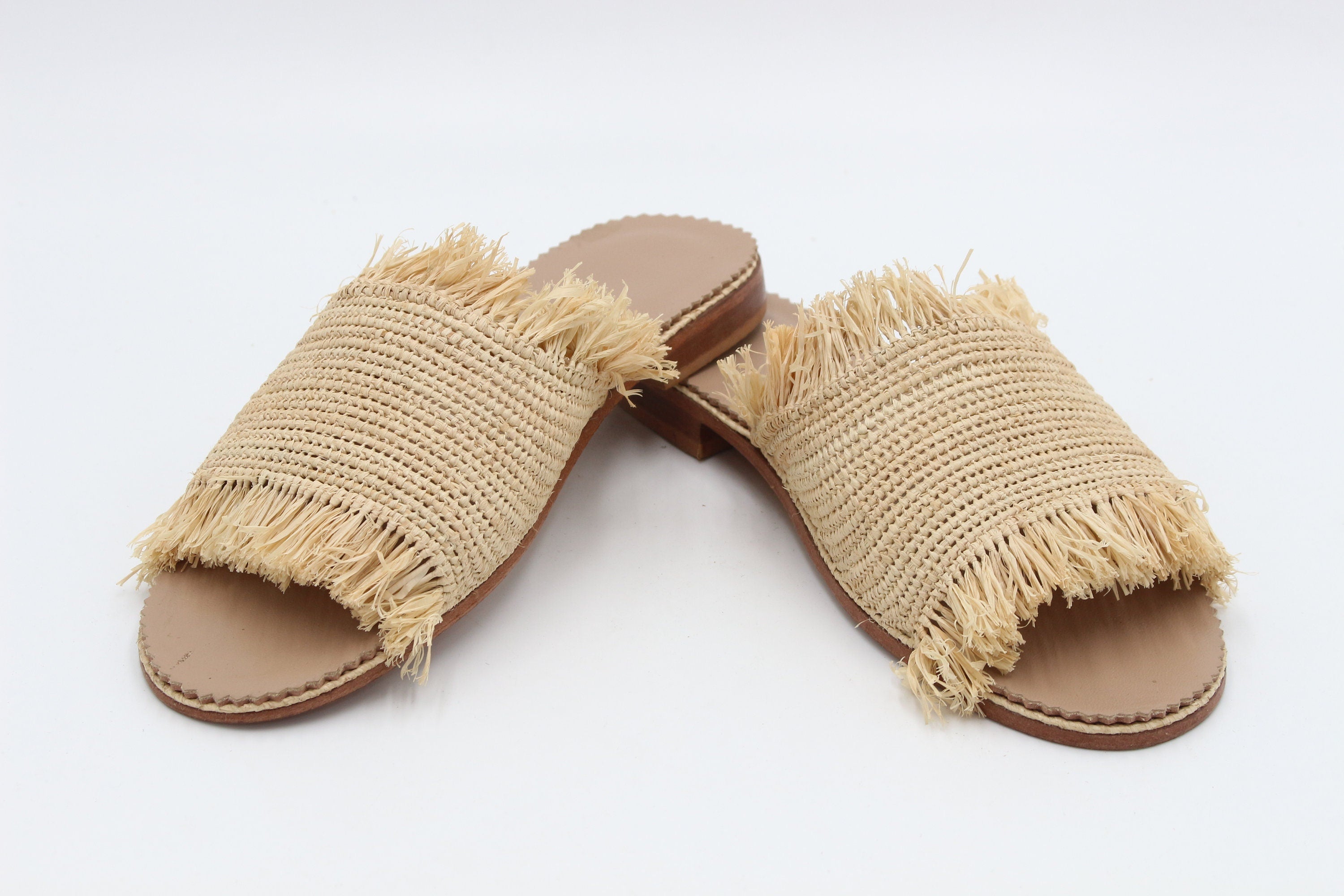 women raffia sandals, summer raffia sandals, raffia mules for women, raffia mules, raffia oxford, summer raffia slippers for women