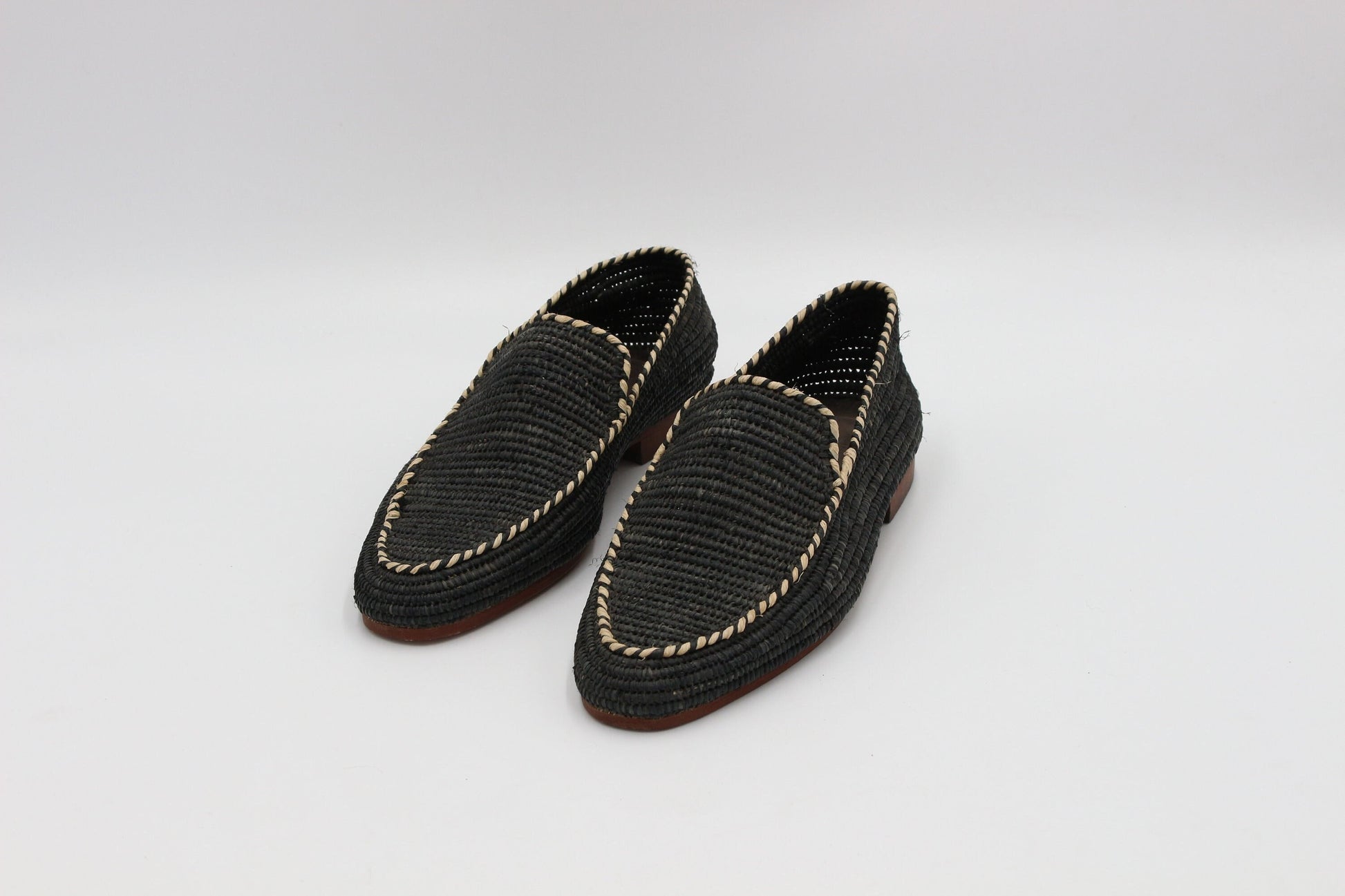 Moroccan Raffia shoes for men, Raffia shoes for men, loafer raffia for men, gift for him, handmade raffia shoes, oxford raffia mules for men