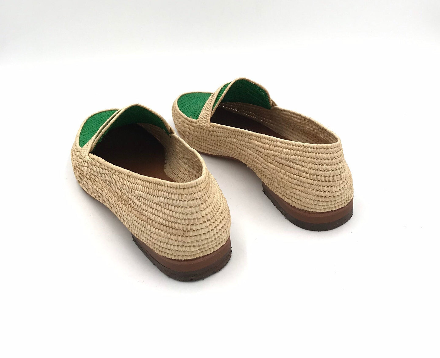 Vegan raffia shoes, Moroccan handmade moccasin, raffia moccasins , Raffia shoes for men, vegan loafer shoes raffia, Men's raffia mules