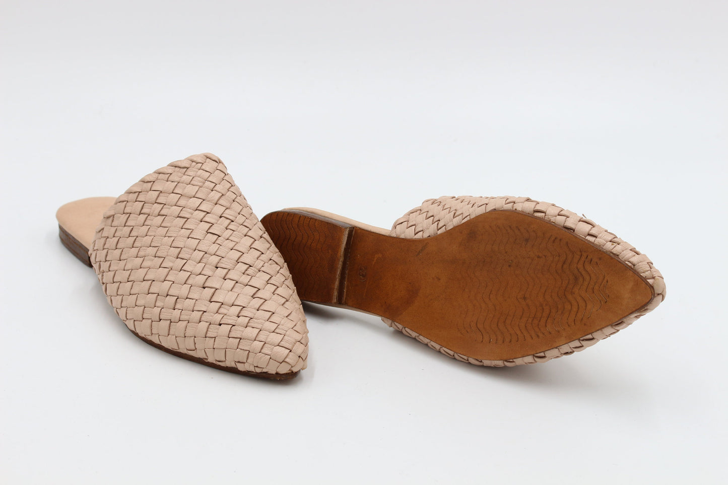 Silver leather BaBouche, Leather Mules women, Moroccan Genuine Leather Babouche, Premium Handmade BaBouche, braided leather Slippers woman