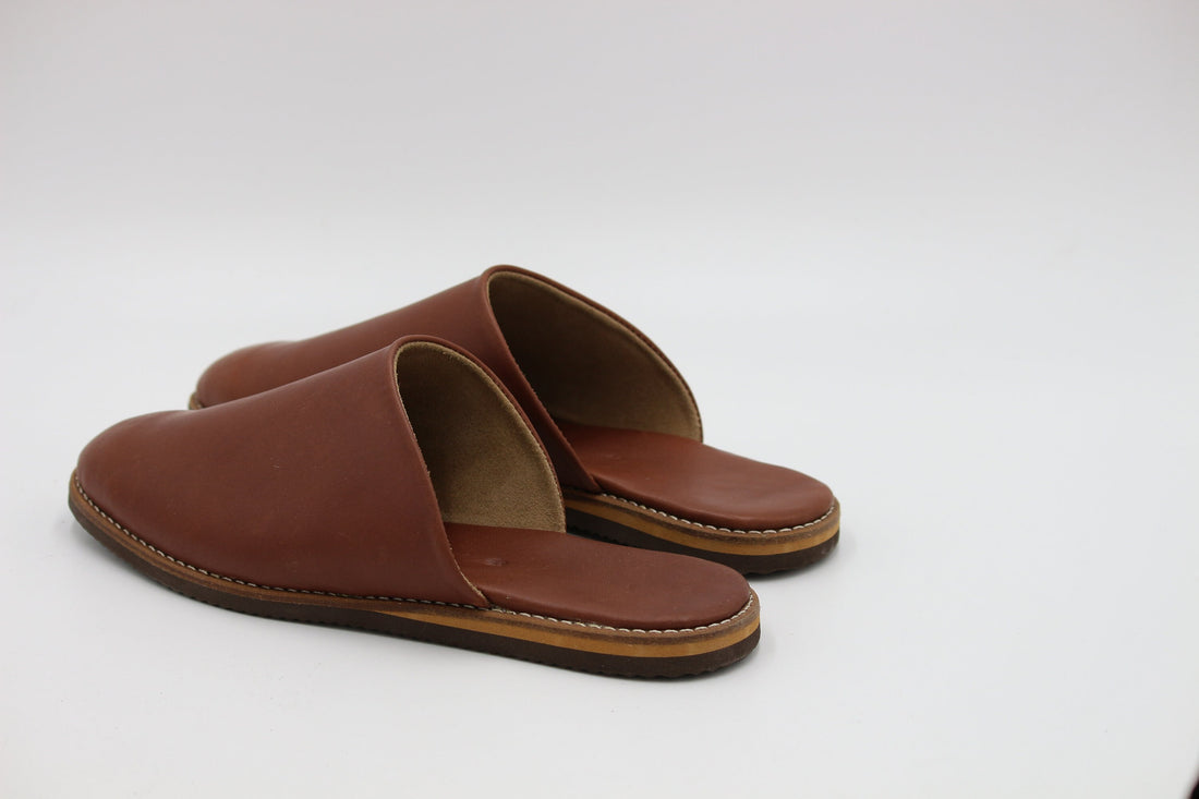 Moroccan leather babouche for men, Men handmade leather slippers, Brown leather Babouche men, Men Leather Clog, Black Leather slippers Men