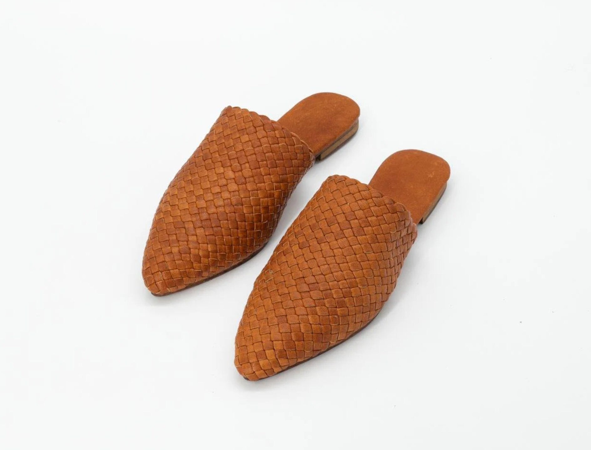 Silver leather BaBouche, Leather Mules women, Moroccan Genuine Leather Babouche, Premium Handmade BaBouche, braided leather Slippers woman