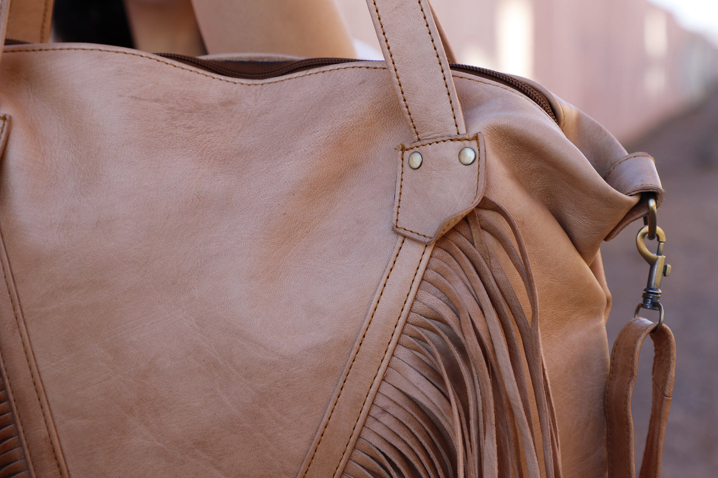 Black Fringe Tote Bag | Leather Fringe Purse | Fringe Western Purse | Boho Cowgirl Bag | Fringe Boho Crossbody Bag | Leather bag with Fringe